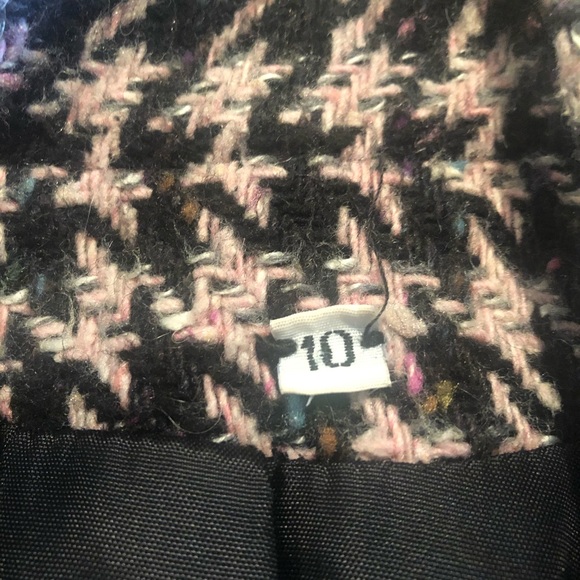 Learsi Plaid Coat Women’s Size 10 - Picture 2 of 8